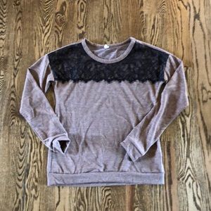 Lace sweater - Maternity